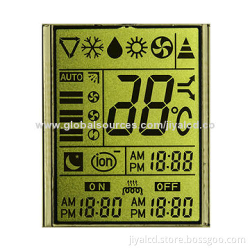 LCD Panel, Domestic Electrical Appliance, Remote Controller of AC Display, TN, Positive, Reflective